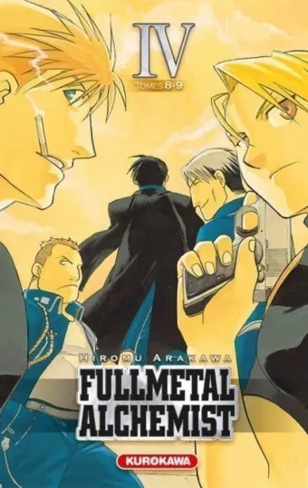 Couverture du manga Fullmetal alchemist Tome 4, « Fullmetal alchemist »