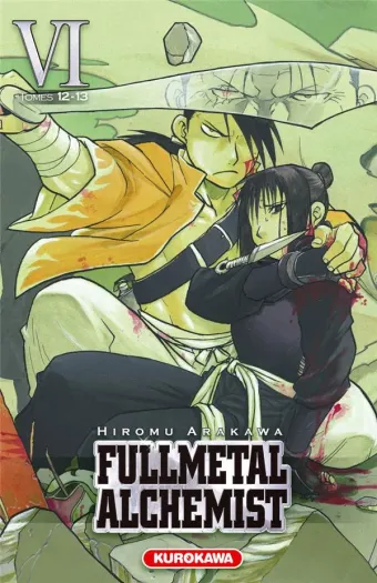 Couverture du manga Fullmetal alchemist Tome 6, « Fullmetal alchemist »