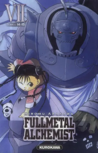 Couverture du manga Fullmetal alchemist Tome 7, « Fullmetal alchemist »