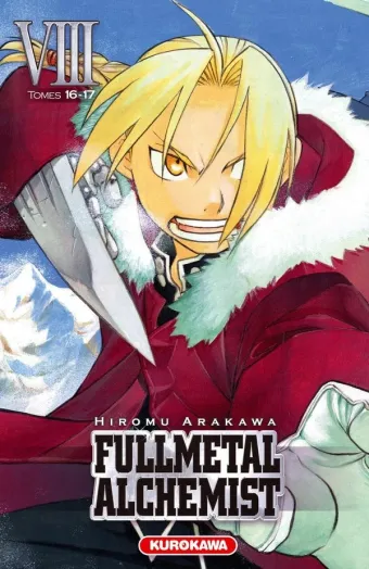 Couverture du manga Fullmetal alchemist Tome 8, « Fullmetal alchemist »