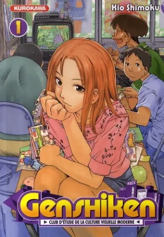 Couverture du manga Genshiken – club d’étude de la culture visuelle moderne Tome 1