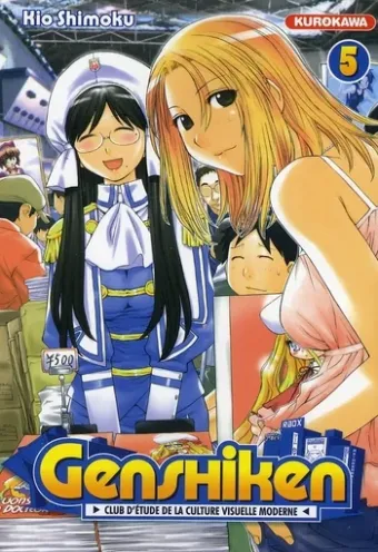 Couverture du manga Genshiken – club d’étude de la culture visuelle moderne Tome 5