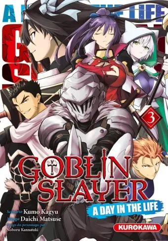 Couverture du manga Goblin slayer – a day in the life Tome 3