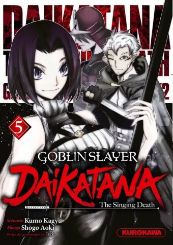 Couverture du manga Goblin slayer – daikatana, the singing death Tome 5