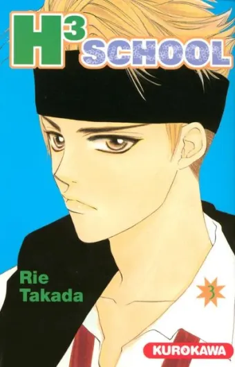 Couverture du manga H3 school Tome 3