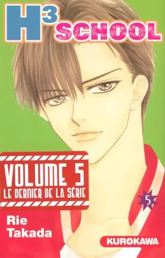 Couverture du manga H3 school Tome 5
