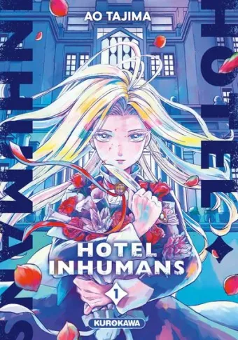 Couverture du manga Hotel Inhumans Tome 1