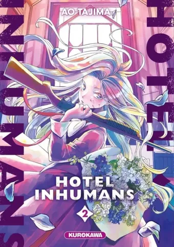 Couverture du manga Hotel Inhumans Tome 2