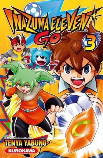 Couverture du manga Inazuma eleven go Tome 3