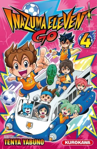 Couverture du manga Inazuma eleven go Tome 4