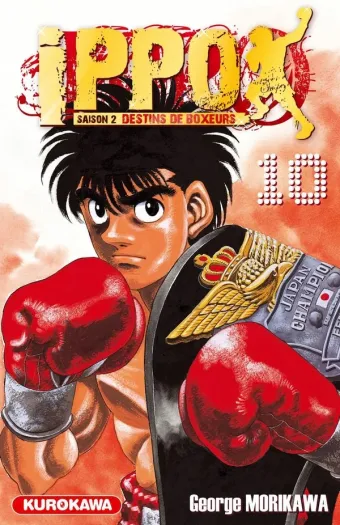 Couverture du manga Ippo – destins de boxeurs Tome 10