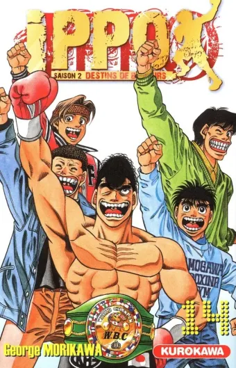 Couverture du manga Ippo – destins de boxeurs Tome 14