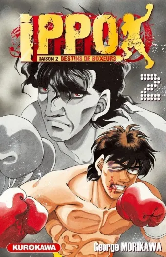 Couverture du manga Ippo – destins de boxeurs Tome 2