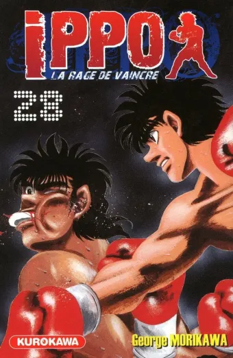 Couverture du manga Ippo – la rage de vaincre Tome 28