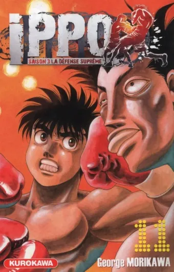 Couverture du manga Ippo, saison 3 – la défense suprême Tome 11