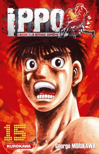 Couverture du manga Ippo, saison 3 – la défense suprême Tome 15