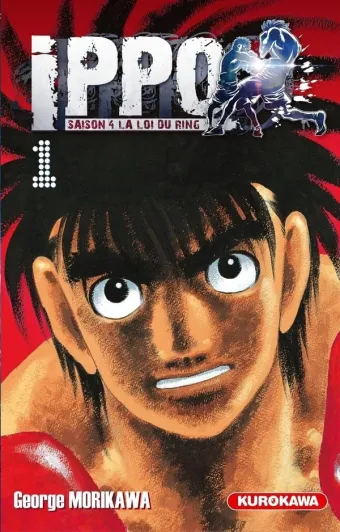 Couverture du manga Ippo, saison 4 – la loi du ring Tome 1
