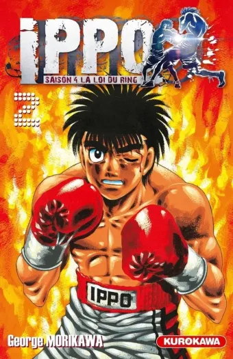 Couverture du manga Ippo, saison 4 – la loi du ring Tome 2