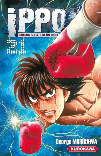 Couverture du manga Ippo, saison 4 – la loi du ring Tome 21