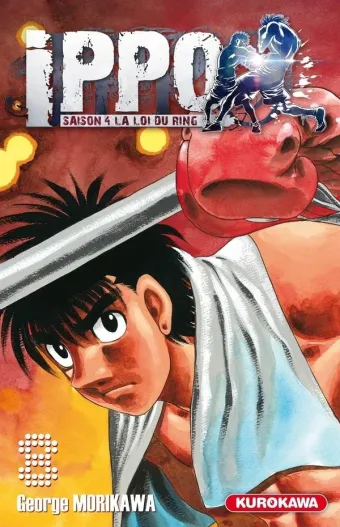 Couverture du manga Ippo, saison 4 – la loi du ring Tome 8