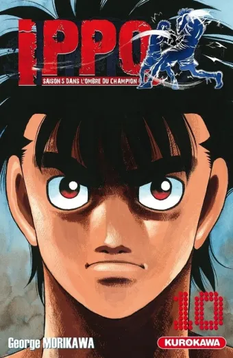 Couverture du manga Ippo, saison 5 – dans l’ombre du champion Tome 10