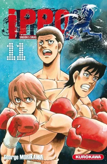 Couverture du manga Ippo, saison 5 – dans l’ombre du champion Tome 11
