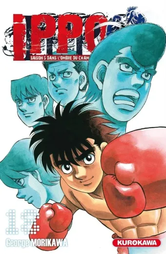 Couverture du manga Ippo, saison 5 – dans l’ombre du champion Tome 18
