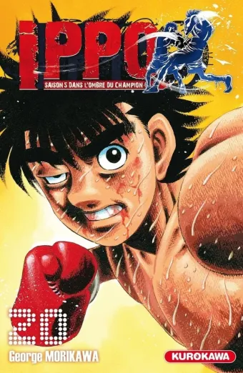 Couverture du manga Ippo, saison 5 – dans l’ombre du champion Tome 20