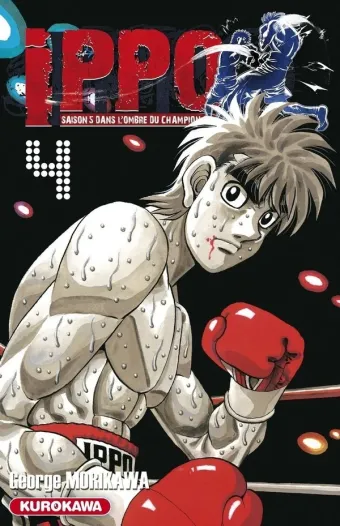 Couverture du manga Ippo, saison 5 – dans l’ombre du champion Tome 4