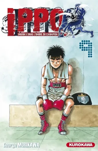 Couverture du manga Ippo, saison 5 – dans l’ombre du champion Tome 9