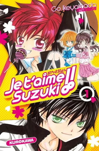 Couverture du manga Je t’aime Suzuki !! Tome 1
