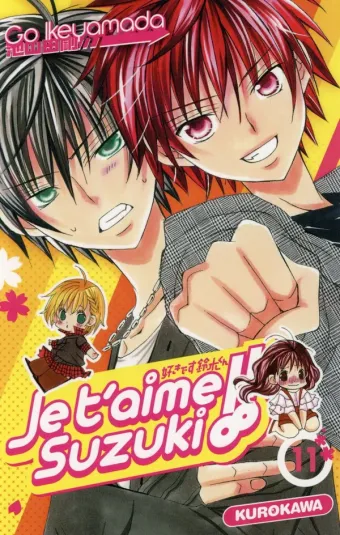 Couverture du manga Je t’aime Suzuki !! Tome 11