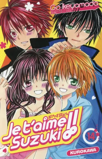 Couverture du manga Je t’aime Suzuki !! Tome 14
