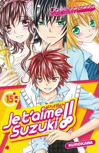 Couverture du manga Je t’aime Suzuki !! Tome 15