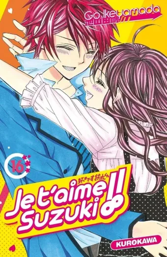Couverture du manga Je t’aime Suzuki !! Tome 16