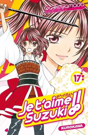 Couverture du manga Je t’aime Suzuki !! Tome 17