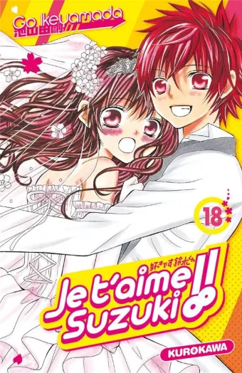 Couverture du manga Je t’aime Suzuki !! Tome 18