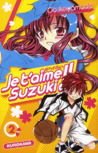 Couverture du manga Je t’aime Suzuki !! Tome 2