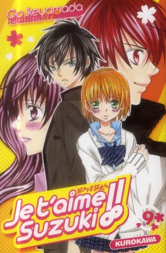 Couverture du manga Je t’aime Suzuki !! Tome 9