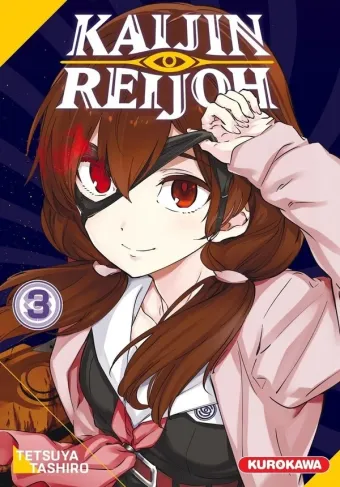 Couverture du manga Kaijin reijoh Tome 3