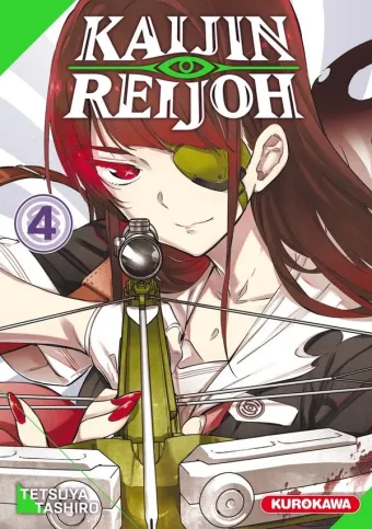 Couverture du manga Kaijin reijoh Tome 4