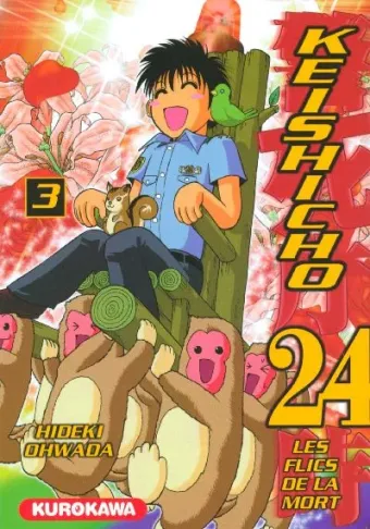 Couverture du manga Keishicho 24 – les flics de la mort Tome 3