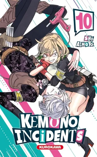 Couverture du manga Kemono incidents Tome 10