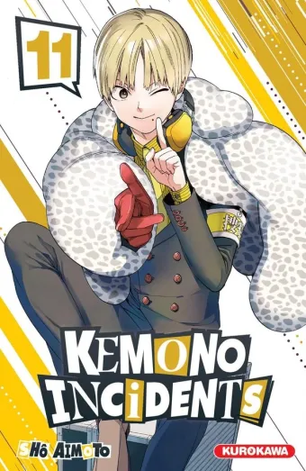 Couverture du manga Kemono incidents Tome 11