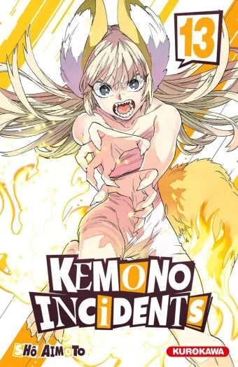 Couverture du manga Kemono incidents Tome 13
