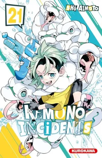 Couverture du manga Kemono incidents Tome 21