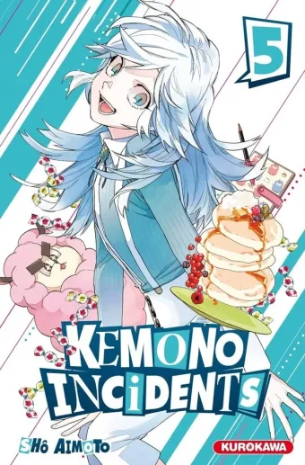 Couverture du manga Kemono incidents Tome 5