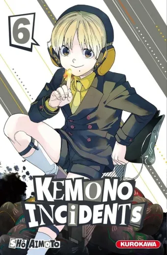 Couverture du manga Kemono incidents Tome 6