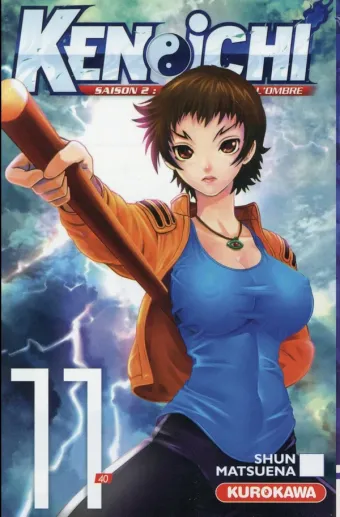 Couverture du manga Ken-Ichi, saison 2 – les disciples de l’ombre Tome 11