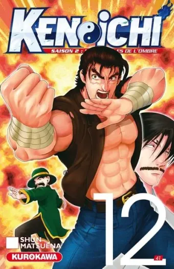 Couverture du manga Ken-Ichi, saison 2 – les disciples de l’ombre Tome 12